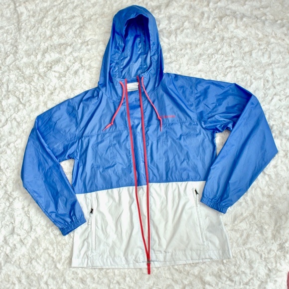 Columbia Sportswear Company Jackets & Blazers - Columbia - Women's Flash Forward Windbreaker - Small - Blue and white